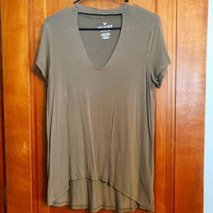 V neck soft Tee